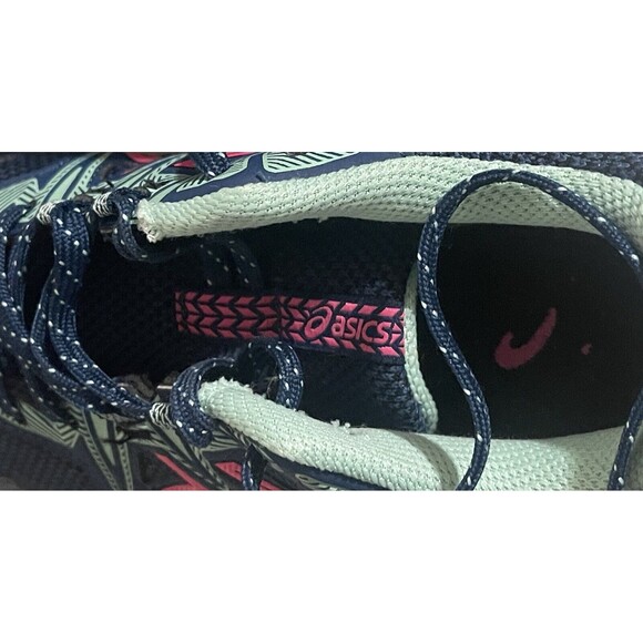 ASICS WOMENS GEL-VENTURE 8 TRAIL RUNNING SHOES MAKO BLUE PINK GLO SIZE 10 - Picture 6 of 13